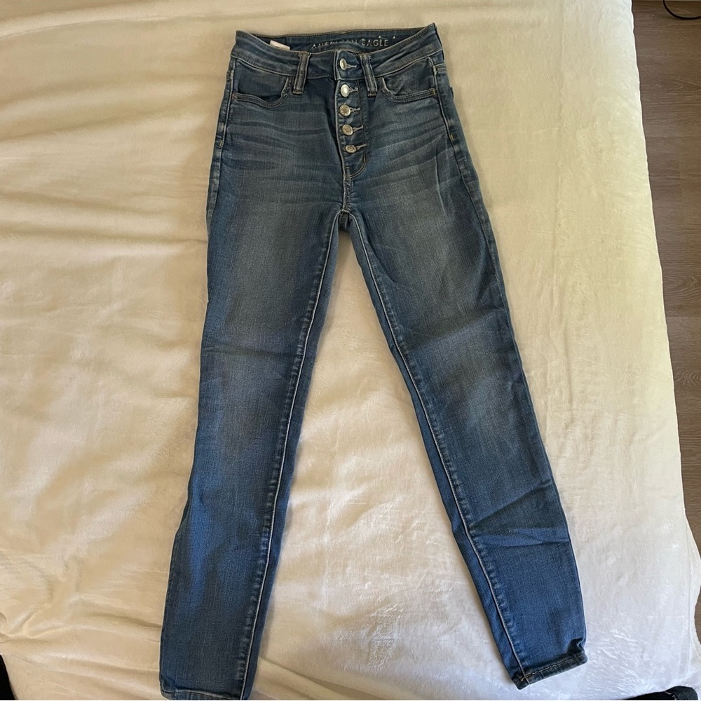 American Eagle Super High Rise Jegging